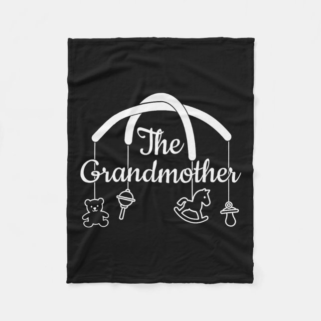 Couverture Polaire Funny Grandmother Design For Proud Grandmas Premiu (Devant)
