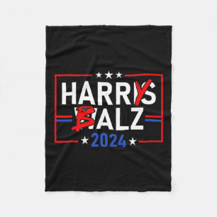 Couverture Polaire Funny Harris W 24 Harry B 2024 Meme Democratics Vo
