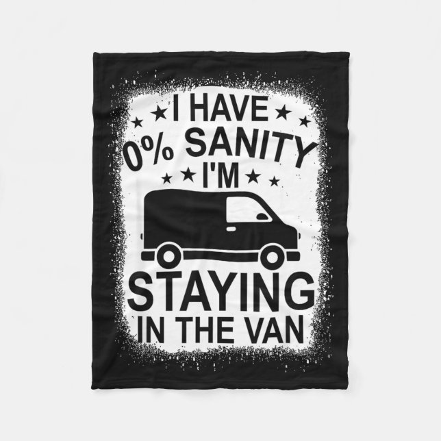 Couverture Polaire Funny I'm Staying In Tha Van Phasmophobia Women Ma (Devant)