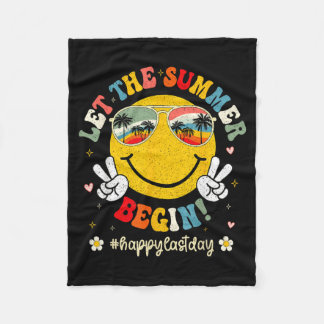 Couverture Polaire Funny Last Day Of School Teacher Kids Let The