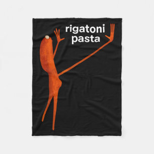 Couverture Polaire Funny Marcus Le Ver Rigatoni Pâtes Mème Viral 