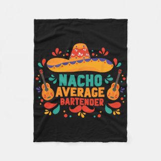 Couverture Polaire Funny Nacho moyen Rtender Cinco De Mayo Mexicain