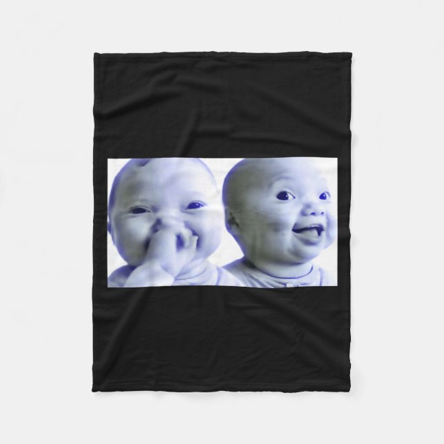 Couverture Polaire Funny Niche Baby Gen Z Meme Ai Viral Giggling Ai L (Devant)