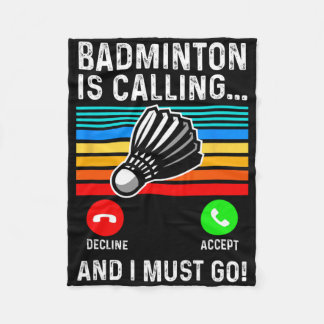 Couverture Polaire Funny Picklell Dminton Shuttle
