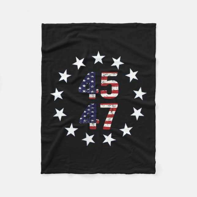 Couverture Polaire Funny Qr President Trump Dance Code (Devant)