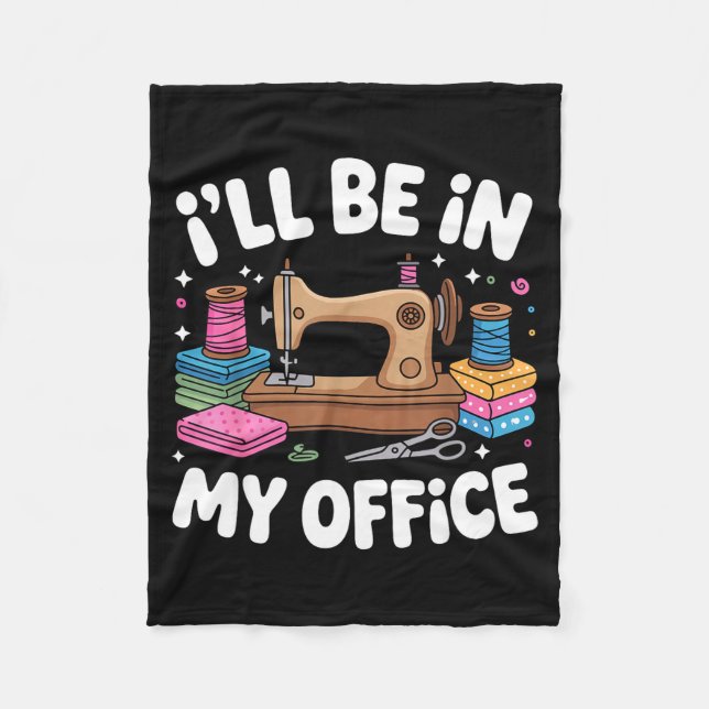 Couverture Polaire Funny Quilting Art For Men Women Cat Quilt Sewing  (Devant)