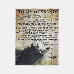 Couverture Polaire Funny Quotes To Husband Gift For Man