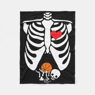 Couverture Polaire Funny Skeleton