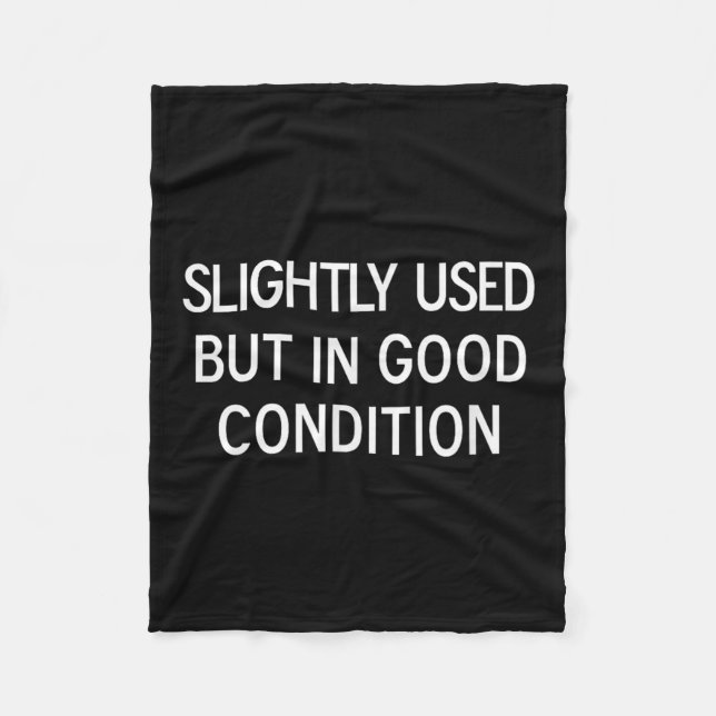 Couverture Polaire Funny, Slightly Used But In Good Condition, Sarcas (Devant)