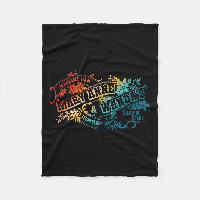 Couverture Polaire Funny Tennessee-ham Mary Anne &amp; Wandas Strawbe (Devant)