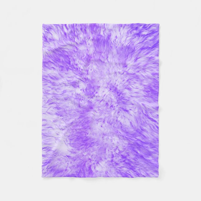 Couverture Polaire Fur pourpre (Devant)