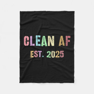 Couverture Polaire Futur amusant Clean Af Est 2025 Grilling Propre Pr