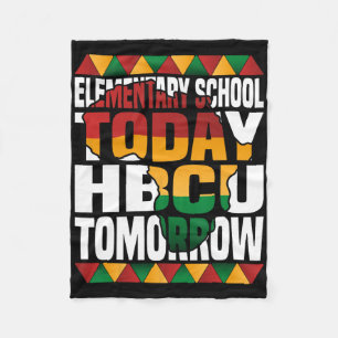 Couverture Polaire Futur Collège Hbcu École élémentaire Aujourd'Hui H