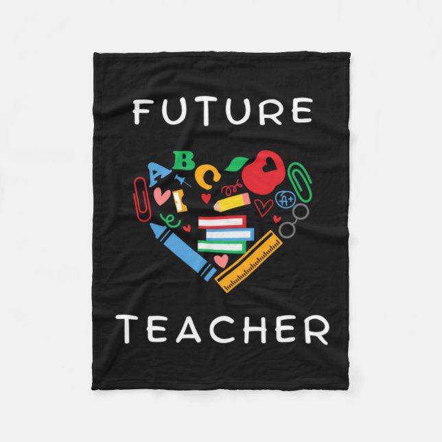 Couverture Polaire Futur enseignant (Devant)