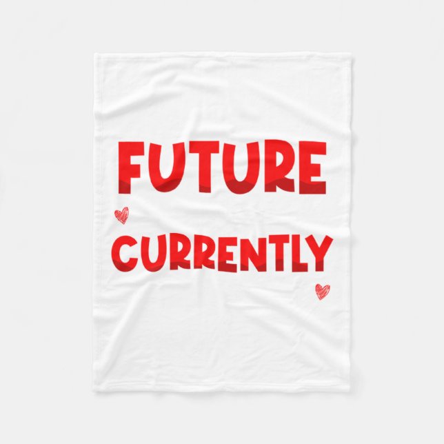 Couverture Polaire Future Ladies Man Current Mamas Boy Valentines D  (Devant)