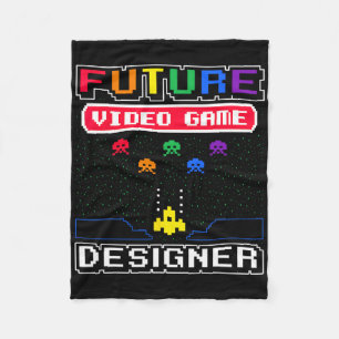 Couverture Polaire Future Video Game Designer Kid's 1