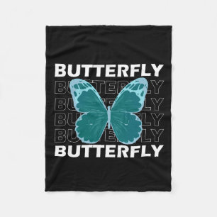 Couverture Polaire futuriste-papillon-illustration-t-shirt-design-v