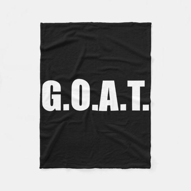 Couverture Polaire G.o.a.t Plus grand de tous les temps (Devant)