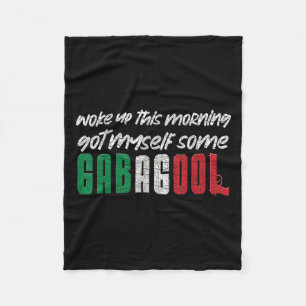 Couverture Polaire Gabagool Italian Pride Citations amusantes Columbu