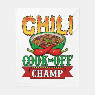 Couverture Polaire Gagnant de la compétition Chili Cook Off Champ