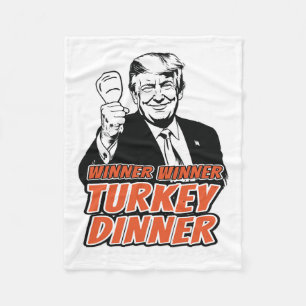 Couverture Polaire Gagnant Dîner Turc Dîner Drôle Turquie Trump Tha