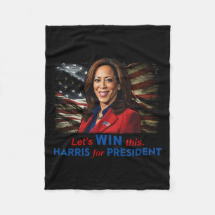 Couverture Polaire Gagnez Cette Harris Pour Le Président Kamala Harri