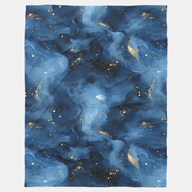 Couverture Polaire Galaxie du ciel bleu   (Devant)