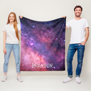 Couverture Polaire Galaxy Planètes spatiales Étoiles Sky Universe