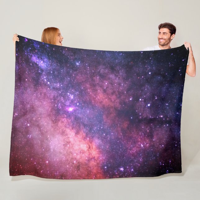 Couverture Polaire Galaxy Planètes spatiales Étoiles Sky Universe (En situation)