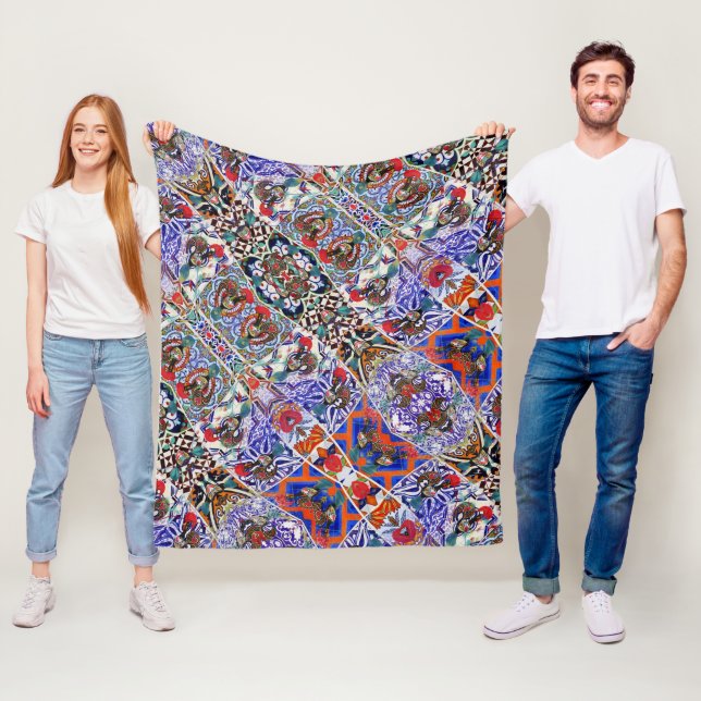 Couverture Polaire Galo de Barcelos (En situation)