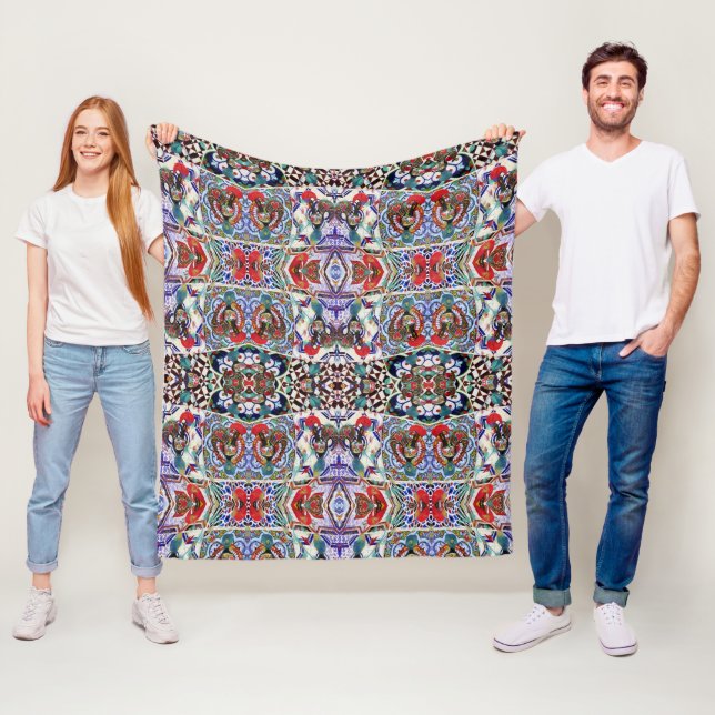 Couverture Polaire Galo de Barcelos (En situation)