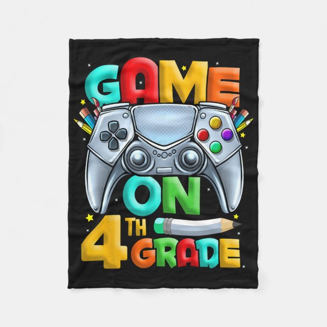 Couverture Polaire Game On 4e année Byck To School niveau 4e année (Devant)