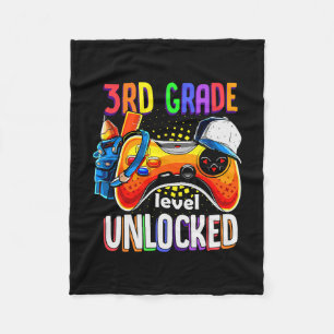 Couverture Polaire Gamer Ck To School Manette de jeu 3e troisième niv