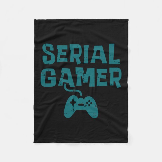 Couverture Polaire Gamer Contrôleur Fun Jeu Vidéo Jeu Lover Garçons (Devant)