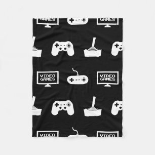 Couverture Polaire Gamer orienté de jeu vidéo de conception de jeu de