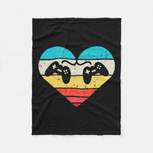 Couverture Polaire Gamer Valentines Jour Hommes Garçons Fille Enfants