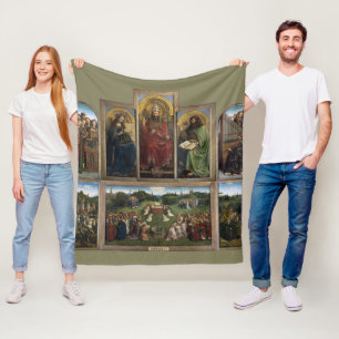 Couverture Polaire Gand Altarpiece (détail), Van Eyck Brothers