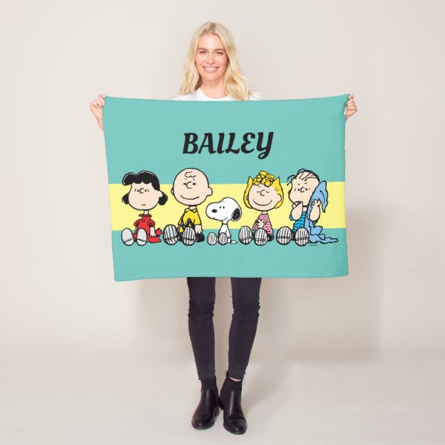 Couverture Polaire Gang D'Arachides Assis Ensemble (En situation)