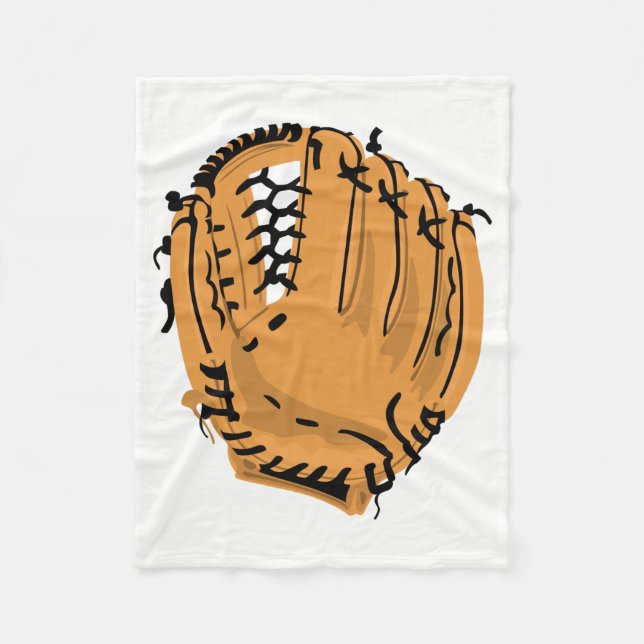 Couverture Polaire Gant de baseball (Devant)