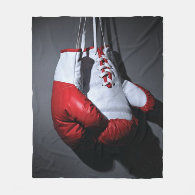 Couverture Polaire gants de boxe  (Devant)