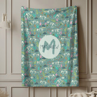 Garçons Cute Dinosaur Fossil Motif Monogram Enfant