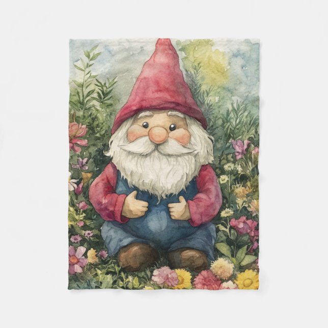Couverture Polaire Garden Gnome (Devant)