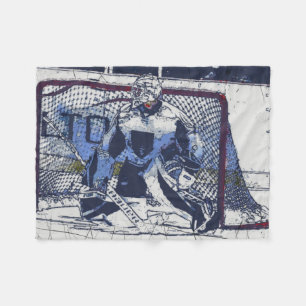 Couverture Polaire Gardien des buts - gardien de hockey sur glace gar
