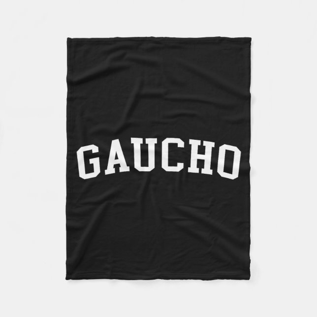 Couverture Polaire Gaucho  (Devant)