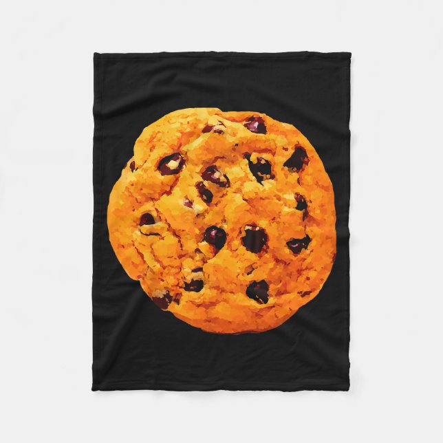 Couverture Polaire Géant cookie aux pépites de chocolat  (Devant)