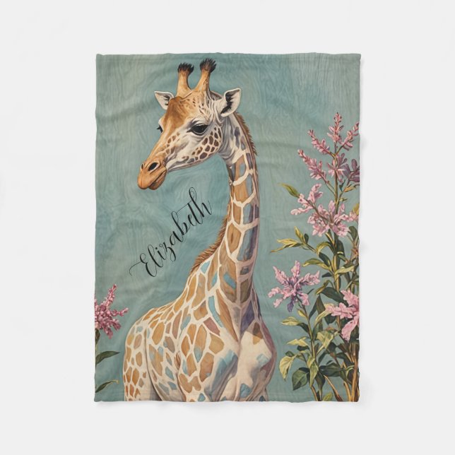 Couverture Polaire Géant doux personnalisé (Devant)