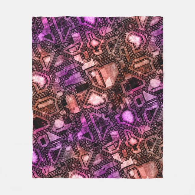 Couverture Polaire gemstone circuits - astro flare : (Devant)