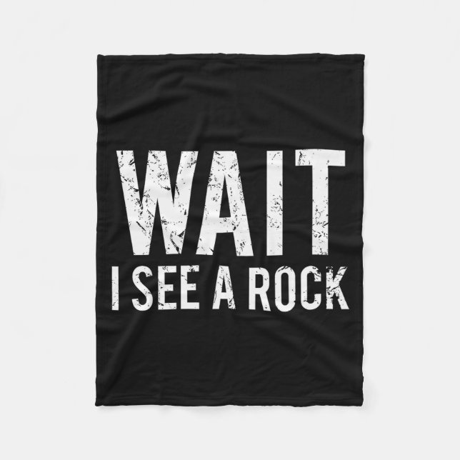 Couverture Polaire Geology Funny Rock Mineral Collector Humor Gift Te (Devant)