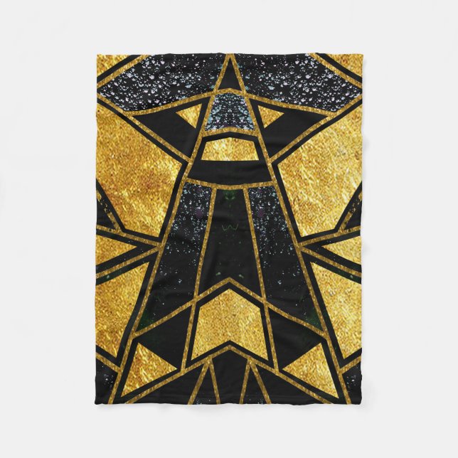 Couverture Polaire Géométrique #929 (Devant)