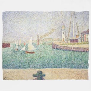Couverture Polaire Georges Seurat - Entrée du Port de Honfleur